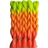 Wholesale Pervado Hair Extension High Quality Raw Material Ombre Jumbo Braid Synthetic Hair for Crochet Braiding