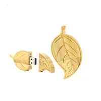 

HOT wood leaf pen 64GB usb flash drive 8GB 16GB 32GB 4gb pendrive Memory Stick pendrives u disk bamboo