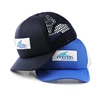 Adult Style Mesh Cap Cotton 5 Panels Curved Brim Man Woman Sports Leather Patch Trucker Caps