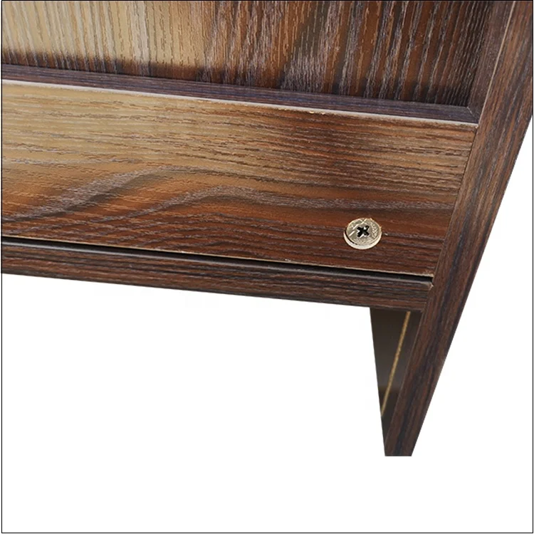 
New wooden style melamine particle board kitchen cabinets furniture 