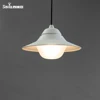 Savia modern garden porch/patio/balcony pendant lamp 220-240V E27 40W aluminium /glass IP44 waterproof outdoor pendant light