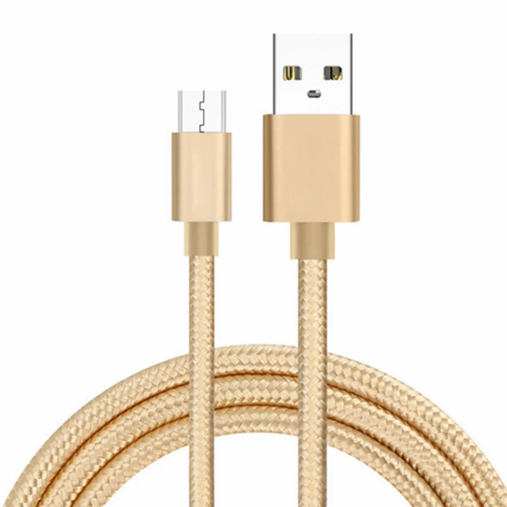 For iPhone USB Cable Charger Nylon Braided 2.4A Fast Charging Data Cable For Iphone x