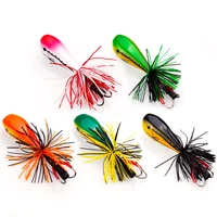 

New Arrivals Topwater Saltwater Freshwater spider lures fast bite Soft Baits frog lures for Bass snakehead