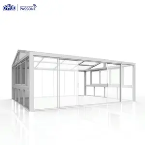 CAYOE Aluminium Glass Sunroom Conservatory