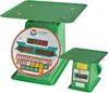 Heavy Duty Max Capacity 200kg Green Color Dual LED Big Font Display Digital Spring Scale 35*45 cm Table Size CE Approval