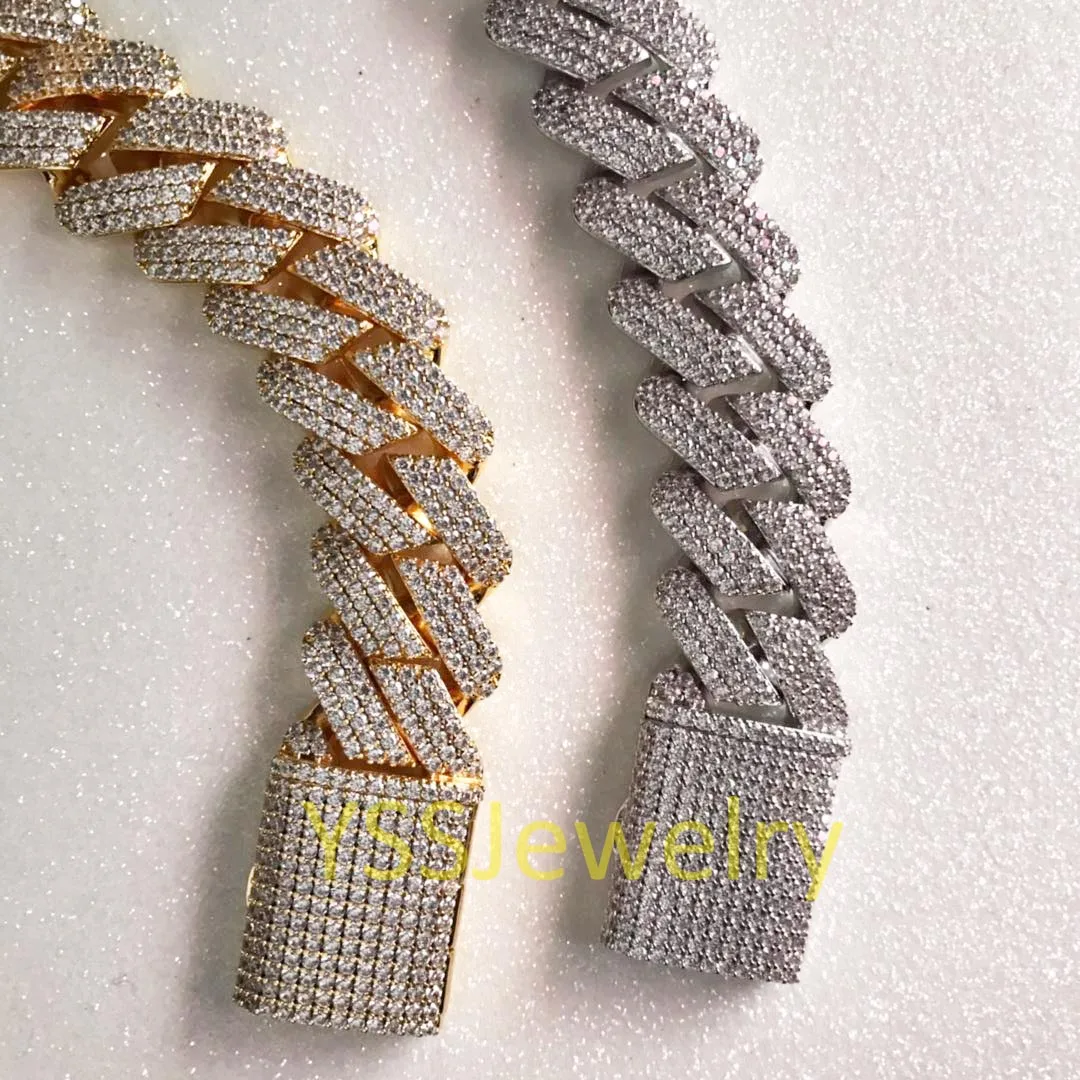 

Diamond hiphop iced out cuban link chain, Picture