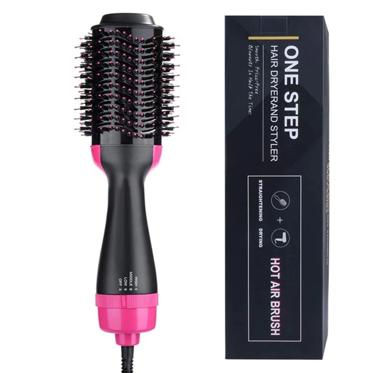 

One Step 3 In 1 Multi-functional Ceramic Salon Home Curly Hair Straightener Hot Air Brush