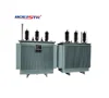 50KVA Three phase double winding copper oil immersed non excitation voltage regulator distribution Electricity Transformer