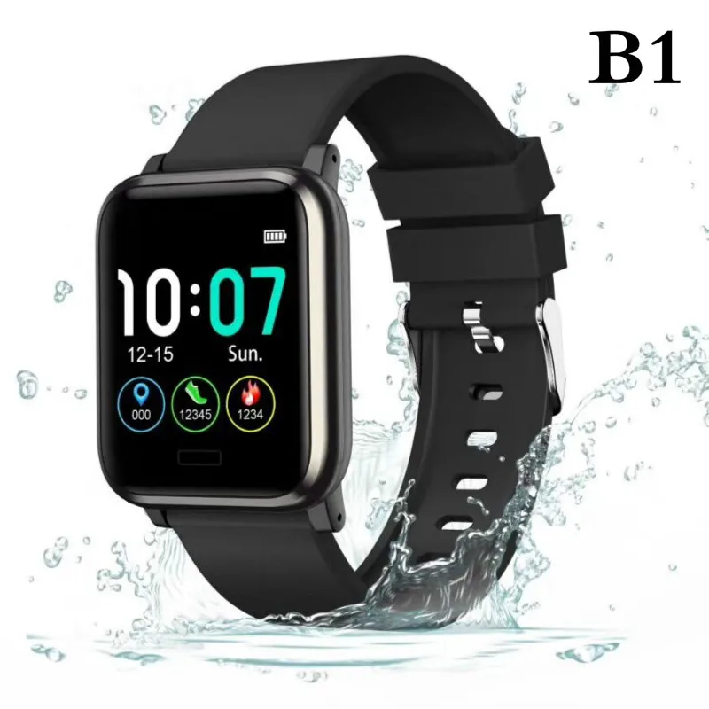 

Swimming Sport Smart Fitness Wristband Blood Oxygen Step Watch Activity Tracker Watch