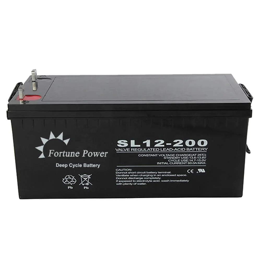 
100ah/120ah/150ah/200ah Active Polymer 12V Gel Batteries for Solar Power System 