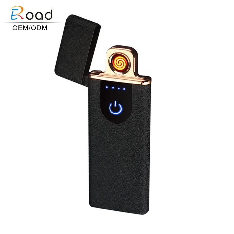 

Eroad HOT windproof flameless LED double ignition heat coil usb rechargeable innovative lighter, N/a