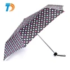 Good Quality Mini 3 Folding 6 Panel Umbrella Hot Promotion For Rain