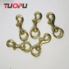 Factory supply Solid Brass swivel bolt snap hook for handbag or dog leash Brass hanger hook