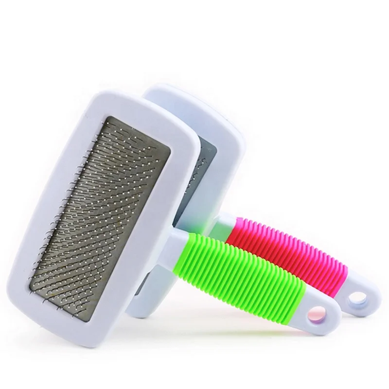 Pet Grooming Tool Dog And Cat Hair Brush For Long Haired Pets