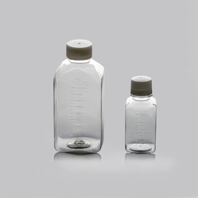 Medical Science Pet Laboratory Bottle 1000 Ml Sterile Media Bottle Petg Petg Media Bottles Buy
