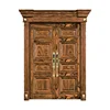 Best selling fancy solid rose wood front door design