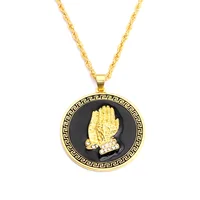 

New arrival Punk Fashion 18k Gold Plated Diamond Hiphop men Necklace