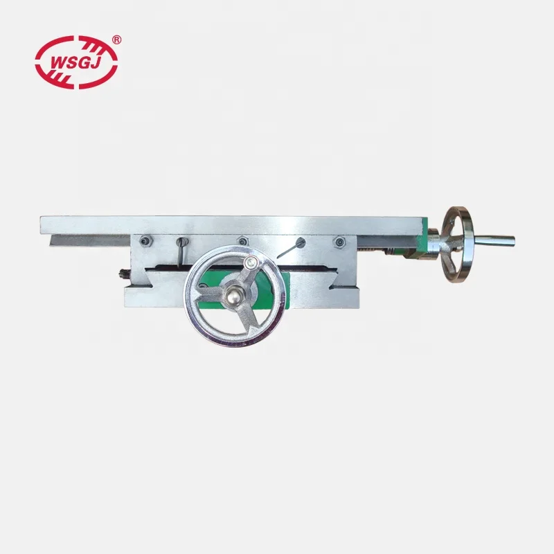 
Cast iron dovetail slide guides two axis xy cross manual slide table for milling and drilling machine 