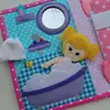Doll house quiet book for girl Easter gift
