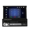 9601 Foldable 7 Screen Single Din touch screen Car Stereo MP5 Player RDS AM FM Radio BT Video Media Player Support USB/TF/AUX