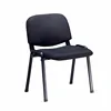 JOHOOFURNITURE Popular Sponge Cushion And Backrest Visitor Chair High Quality Black Painted Four Legs Student Chair