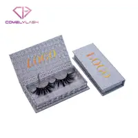 

100% cruelty free mink lashes 25 mm 3d mink eyelash custom made eyelashes