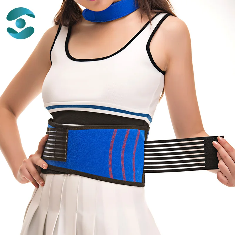 

Magnetic Therapy Back Lumbar Brace Waist Support Tourmaline, Blue;black;brown