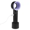 Portable USB Rechargeable Portable Bladeless Fan Handheld Mini Cooler No Leaf Handy Cooling Fan With 3 Fan Speed Level