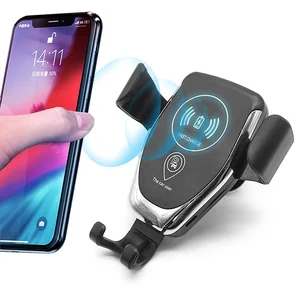 Wireless Car Charger Fast Charging 10W Car Phone Holder Car Wireless Charger Mobile Holder