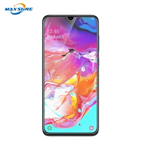 2019 Factory Guangzhou 2.5D 9H Cell Phone Tempered Glass Screen Protector For Samsung A70 Screen Guard Protector