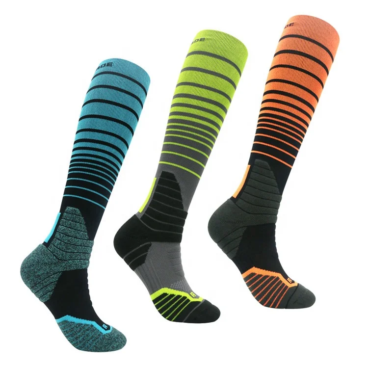 

High Quality Custom Nylon 20-30 Mmhg Women/Men Medical Graduated Performance Sports Running Compression Socks, Image;many colors to be chosen
