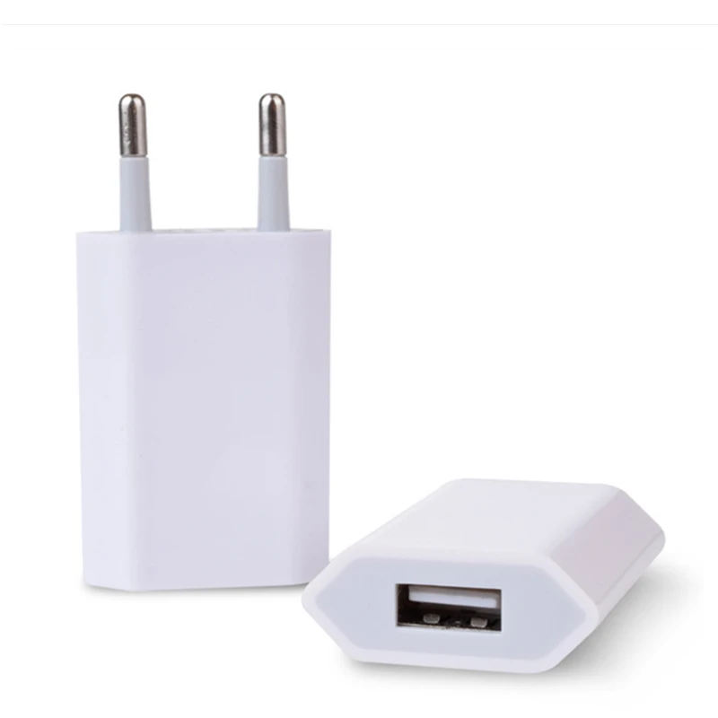 

Original Quality USB Power Adapter A1400 5W EU Plug USB Wall Home Charger for iPhone 6 6s 7 8 Plus X MD813