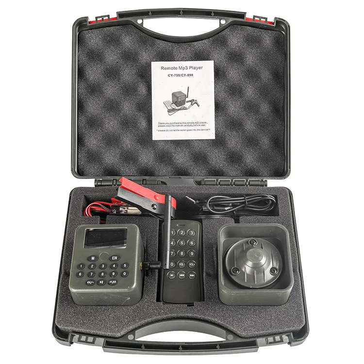 

CY-898 Brand New Numeric keypad Remote Control Hunting Bird Caller, Green / camouflage