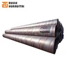 astm a252 spiral welded steel pipe beveled edge round steel pipe b36.10 spiral steel pipe