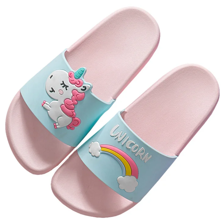 unicorn home slippers