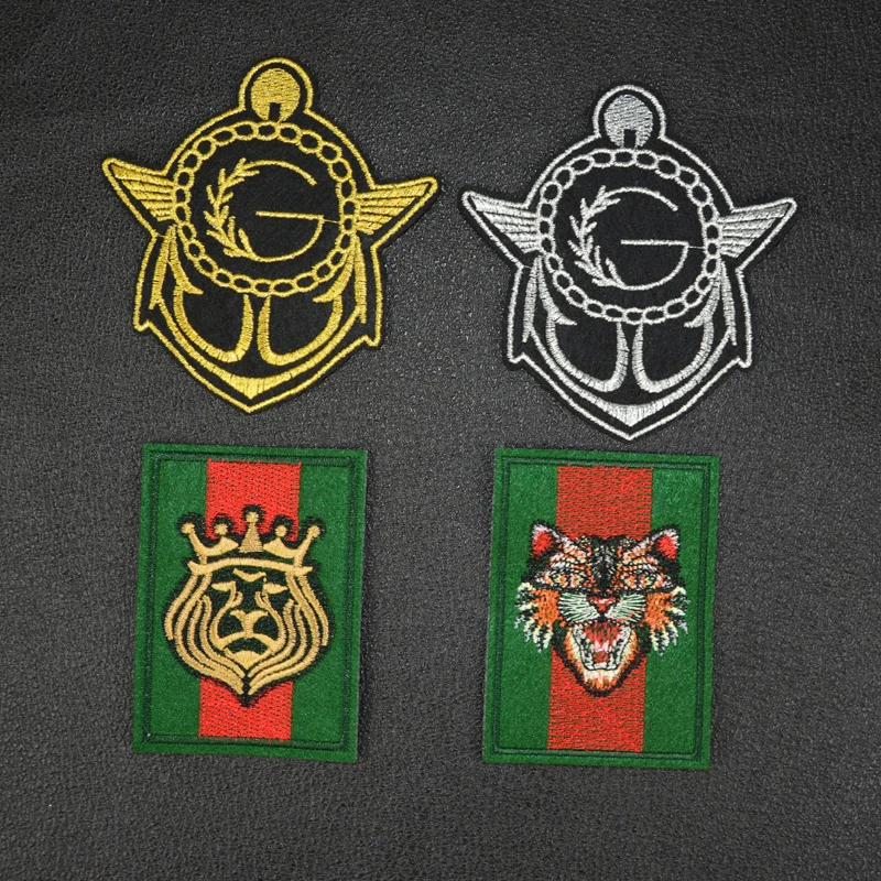 

Embroidery Animal custom iron on Patches For clothing, Custom-made