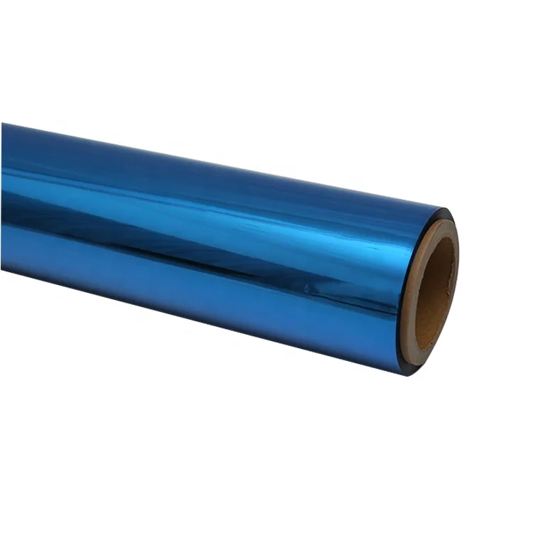 
2019 Top selling azure color biaxially oriented polypropylene film 