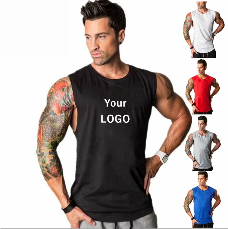 Men's Athletic Stringer Workout Bodybuilding Fitness Sport Gym Tank Top