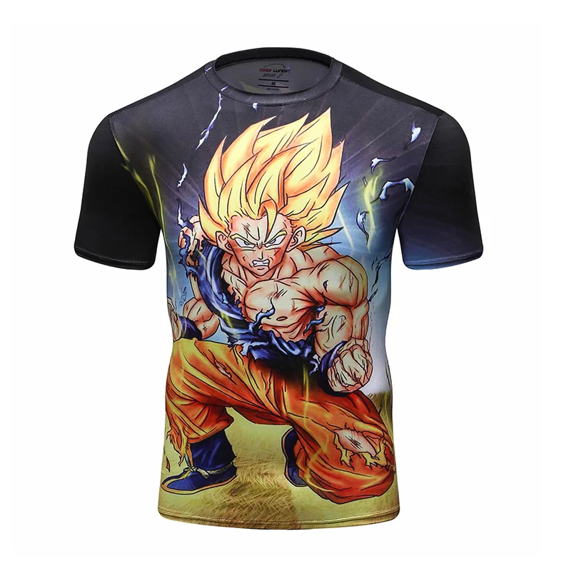 

Cody Lundin Anime Clothing 3D Printed Dragon Ball Z Gym Tshirt