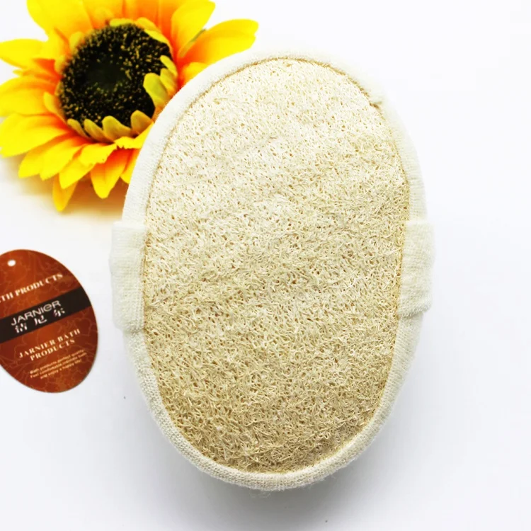 

Natural Oval Loofah Bath Body Sponge Loofah shower Sponge, White or original color