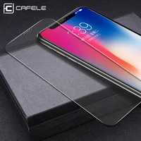

CAFELE Original High Clear 0.3mm 2.5D Full Screen Tempered Glass 9h Screen Protector for iPhone X Xr Xs max