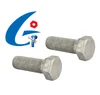 Hot dip galvanized carbon steel grade 8.8 unc hex bolts with full thread