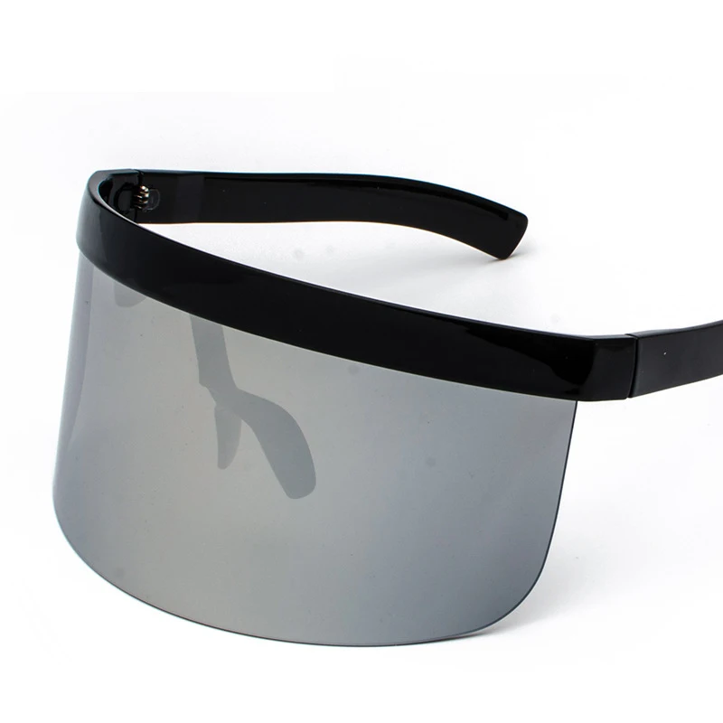 

Unisex new fashion oversize integral sun glasses womens shades custom private logo big sunglasses