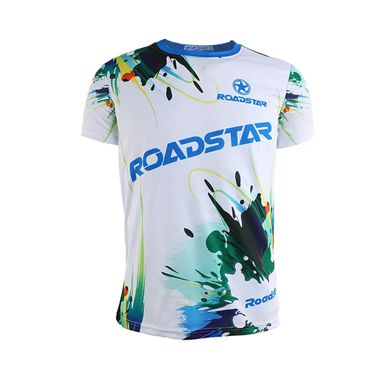 

High resolution China factory 3D sublimation dry fit marathon t shirt