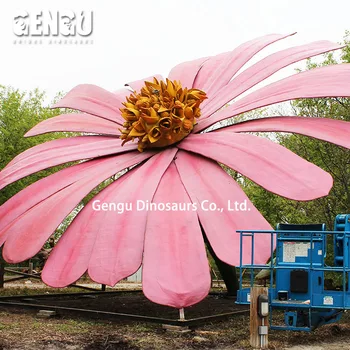 huge fake flowers