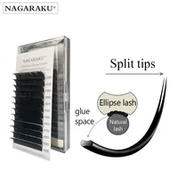 

NAGARAKU Ellipse Flat Eyelash Extension mink eyelash wholesale eyelash extensions mink