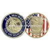 ST Michael Sacrifices Police Officer Honor Integrity Commemorative Challenge Coin