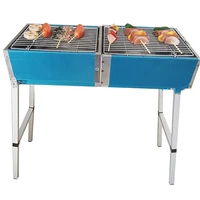 

Bestt Supplier outdoor camping portable stainless steel charcoal barbecue bbq grill stand