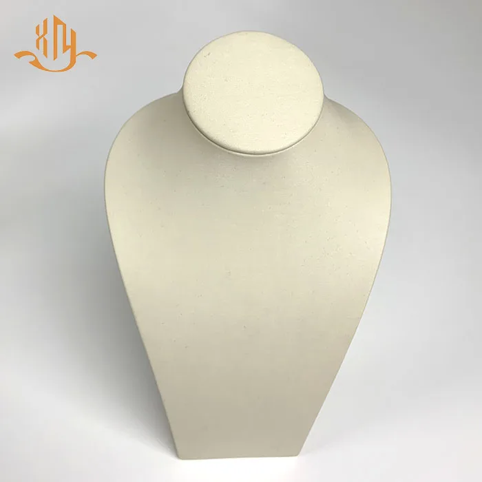 
XIANGYU factory custom upscale leather window product jewellery display set 