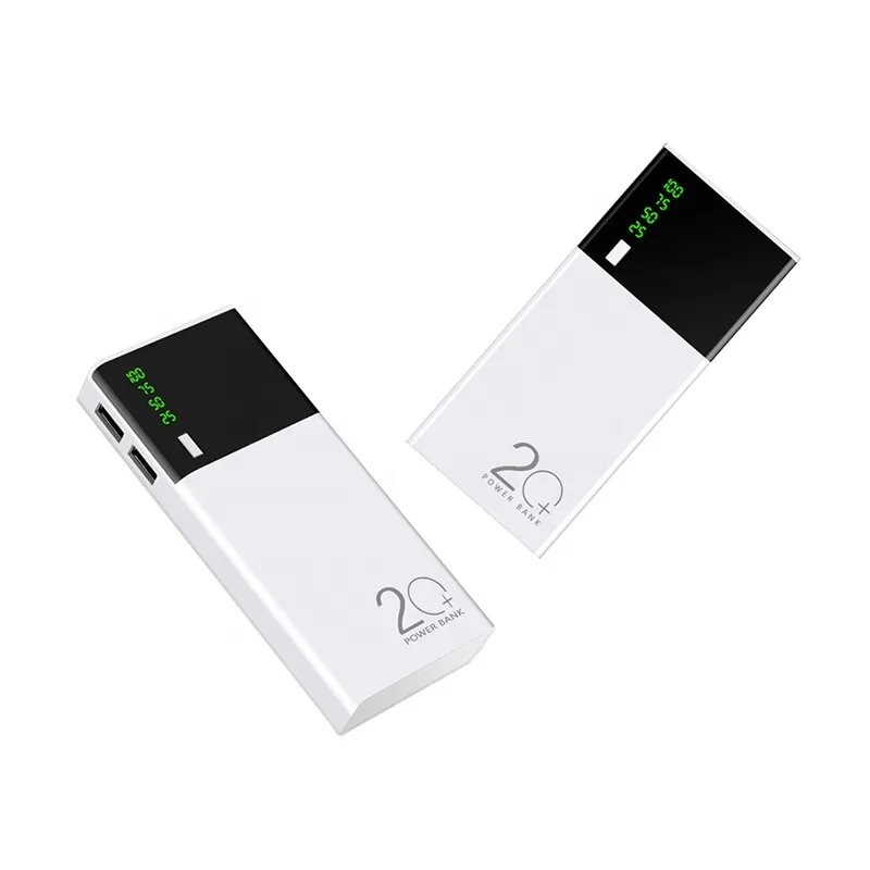 
New Product Portable Power Source Power Bank 10000mah Digital Display Cell Phone Charger 